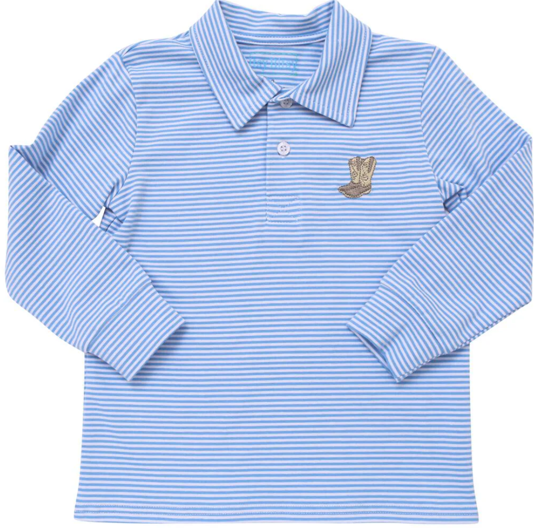 Itsy Bitsy Long Sleeve Rodeo Polo