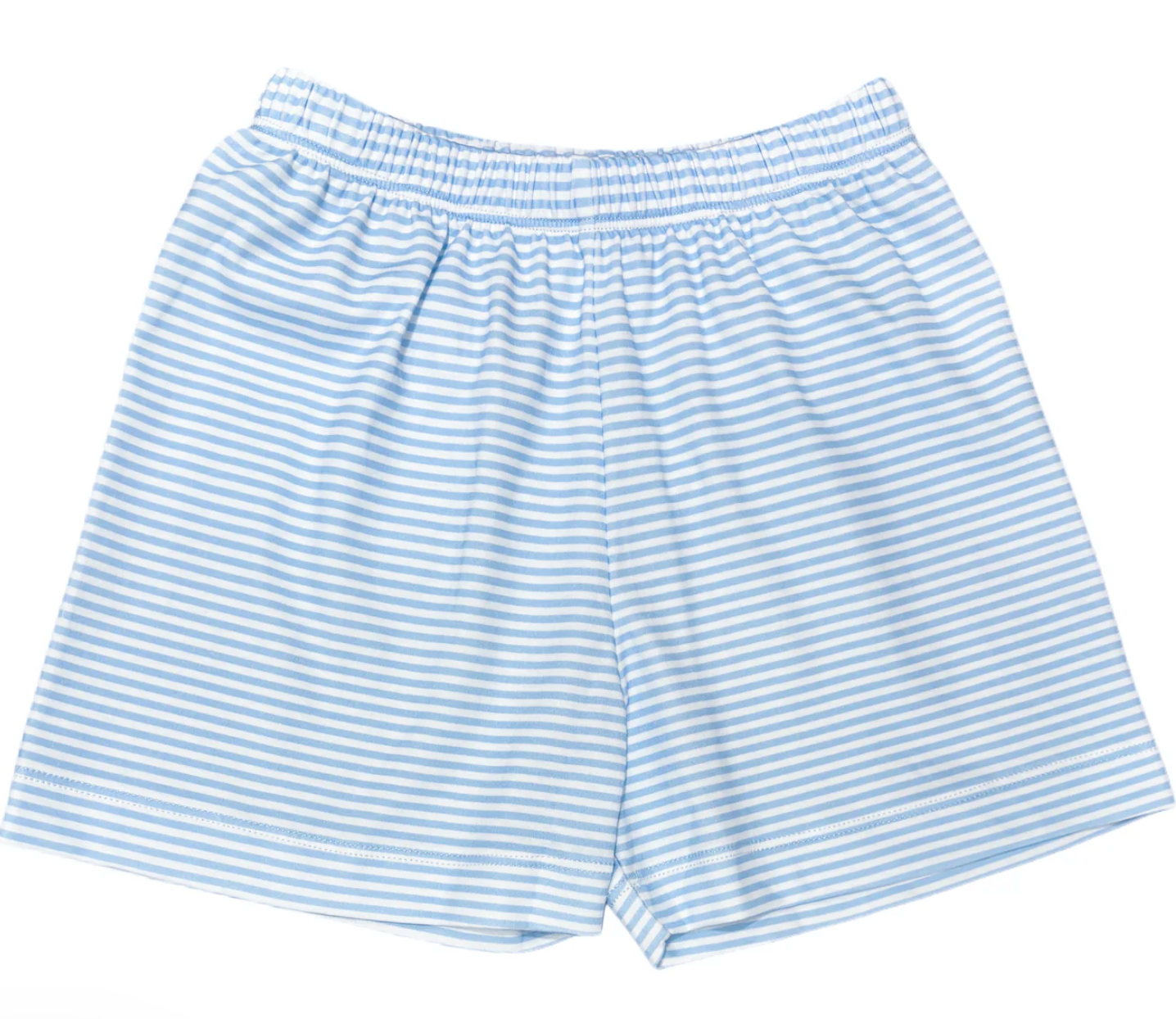 Jellybean by Smock Candy - Knit Shorts Light Blue Stripe